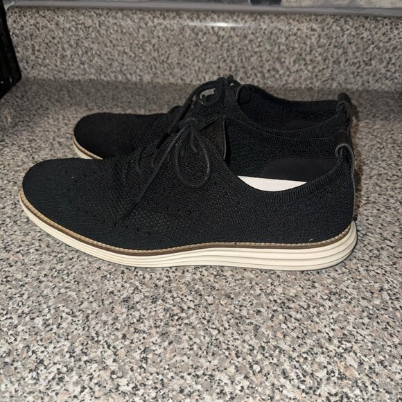 Cole Haan Other - Cole Haan Men's Original Grand Wingtip Oxford C27959 - Black/Ivory Shoes SZ10